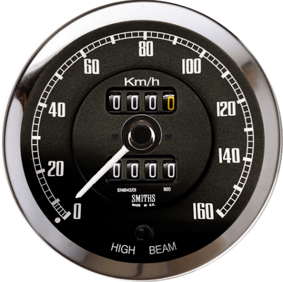 Compteur de Vitesse Mécanique Smiths MG Midget