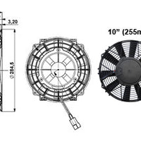 Ventilateur Comex Slimline 10" (255mm)