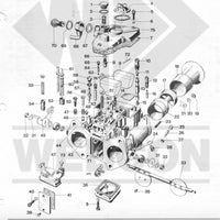 Joint Couvercle Gicleur Carburateur WEBER DCOE DCO/SP