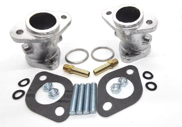 Pipes Admission pour Conversion Doubles Carburateurs WEBER 34ICT Volkswagen Type 1 ou VW Type 2