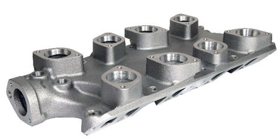 Collecteur Admission pour Ford V8 289 302 smallblock et 4 Carburateurs WEBER 48IDA Mustang