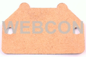 Aluminum blanking plate gasket for WEBER DCOE IDF carburetor