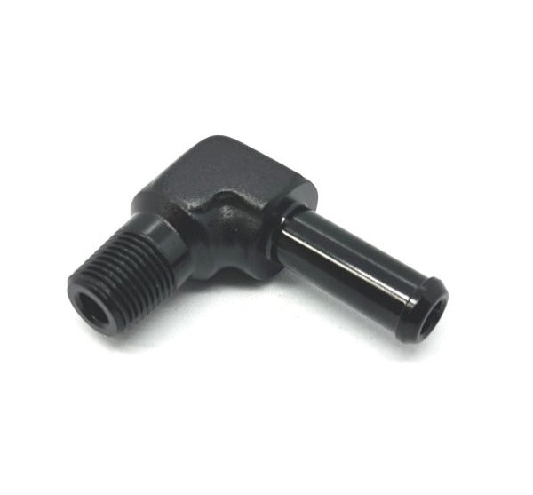 Raccord Essence 90° 1/8 NPT 8mm Carburateur WEBER