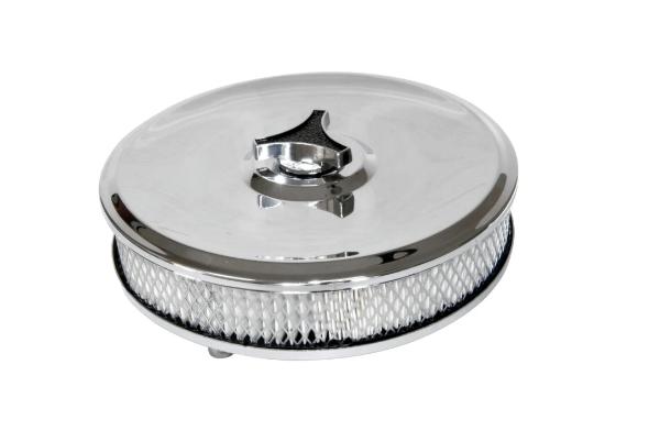 Filtre à air chrome 65mm Carburateur WEBER 32/36 DGV/DGAV/DGEV et 38DGMS / DGAS / DGES