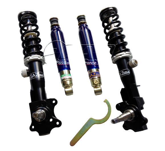 Kit combinÃ©s filetÃ©s ressorts AV AR Ford Escort MK1 / MK2 GAZ GOLD