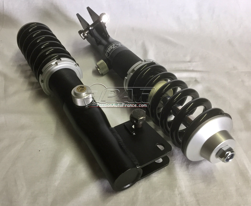 Kit amortisseurs combinÃ©s filetÃ©s rÃ©glables Gaz Gold Renault Clio II RS
