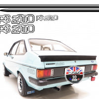 Kit Autocollants Bandes Laterales Ford Escort MK2 RS2000