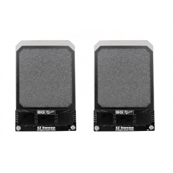 Pair of EZ Sweep BG RACING plates