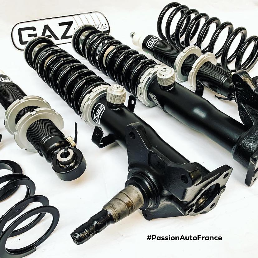 GAZ Shocks GOLD Adjustable Coilover Suspension Kit for BMW E12