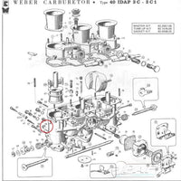 Bouchon / Plug Weber 40 IDA3C