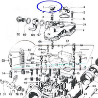 Goujon couvercle Carburateur WEBER 40 DCOE 40 DCNF 32 DFE DFM DCD