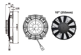 Comex High Power 10" (255mm) fan