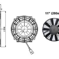 Ventilateur Comex Slimline 11" (280mm)