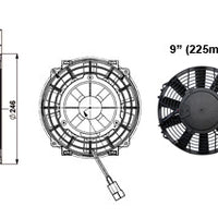 Ventilateur Comex High Power 9" (225mm)