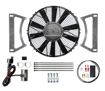 Kit Ventilateur Revotec Ford Escort MK1 MK2 Soufflant 12"