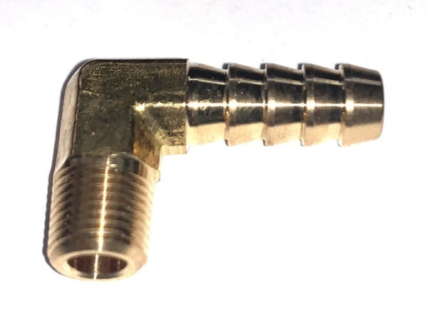 Raccord 90° 1/4 NPT 10mm Carburateur WEBER