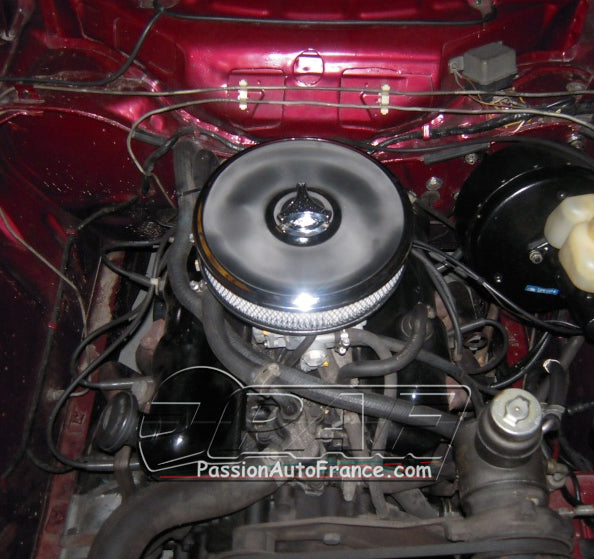 Filtre à air chrome carburateur Solex EEIT (Capri V6 et autres Ford V6)