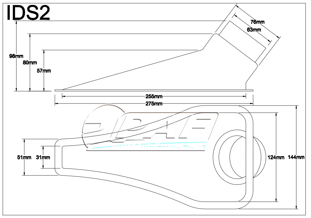 Side Air Scoops - IDS-2C