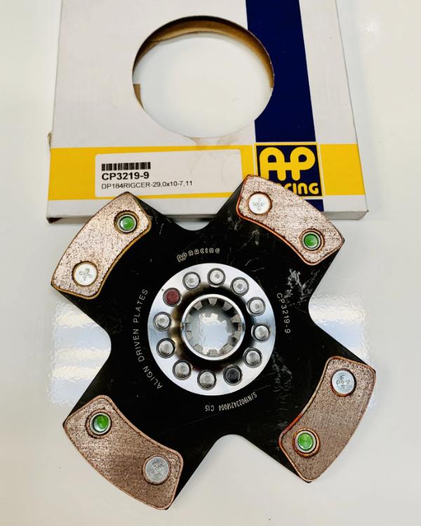 Disque Embrayage Cérametallic riveté AP RACING 184mm - CP3219-9