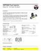 Injecteur Weber / Magneti Marelli IWP069 490cc/m