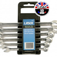 Jeu de 6 clés tailles impériales