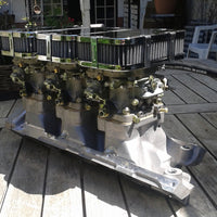 Kit Conversion Triple Carburateur WEBER DCNF Ford Cologne 2.9 V6 12v Scorpio