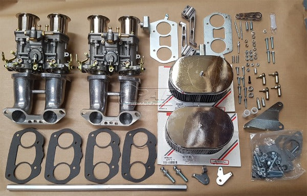 Kit Conversion Double Carburateurs WEBER 44 IDF pour Porsche 914/4 et VW T2/T3