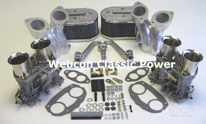 Kit Conversion 2 x Carburateurs WEBER 44 IDF71S Volkswagen Type 1 & Type 2 1600cc