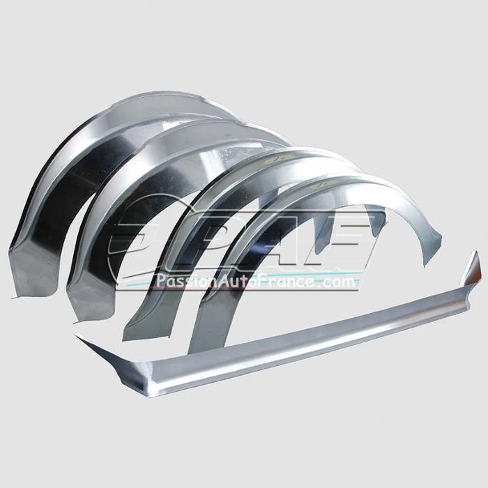 Kit extensions ailes Tarmac et spoiler avant Aluminium Ford Escort MK2 Gp4