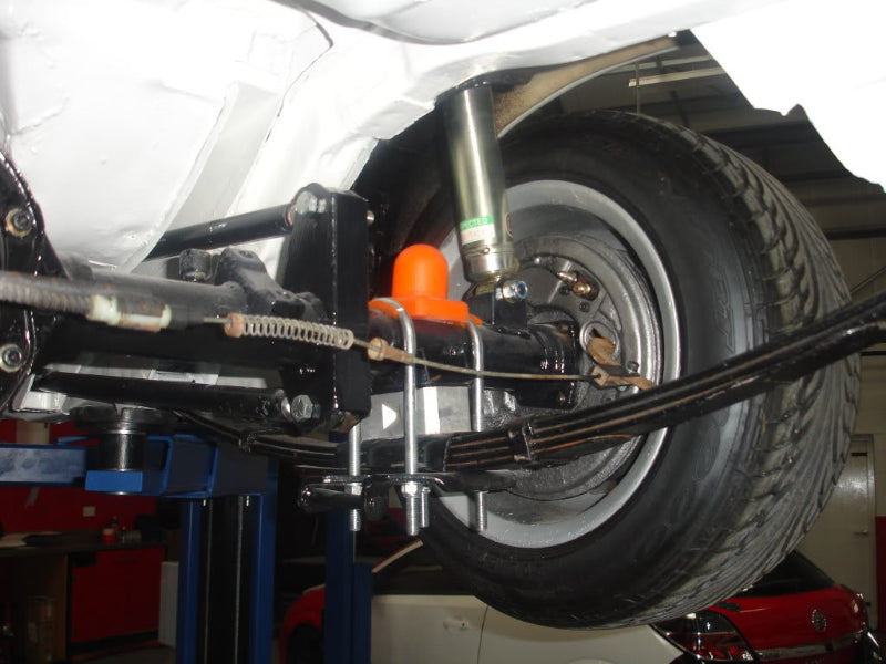 Kit de rabaissement arrière Grayston – Cales pour lames de ressort Ford Escort Mk1/Mk2, Capri, Anglia, Cortina Mk1/Mk2 etc