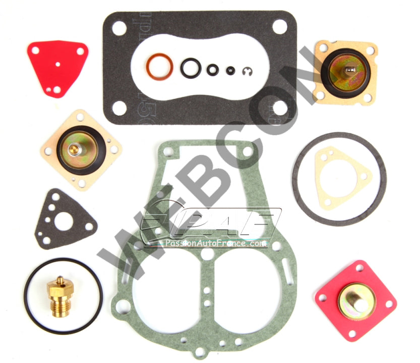 Kit De Réparation Carburateur Solex 32/32 DIDTA Pour BMW E21, E12 (316, 318, 320, 518) 90-109ch