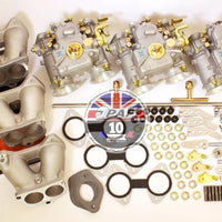 Kit Triple Carburateurs WEBER 45 DCOE Austin Healey 6 cylindres