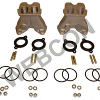 Pipes Admission Double Carburateurs WEBER 45 DCOE Opel Manta 2.4