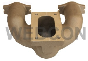 BL Series A Engine Intake Manifold, 1 x WEBER DGV Carburetor
