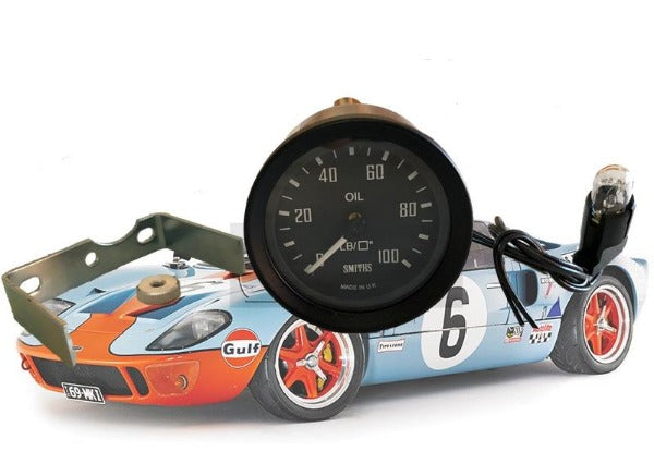 Manomètre Pression Huile Smiths Classic GT40 52mm – 0–100 PSI