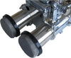Filtres (paire) grillage cornets 70mm Carburateur WEBER 48DCO/SP 50DCO/SP et 48IDA