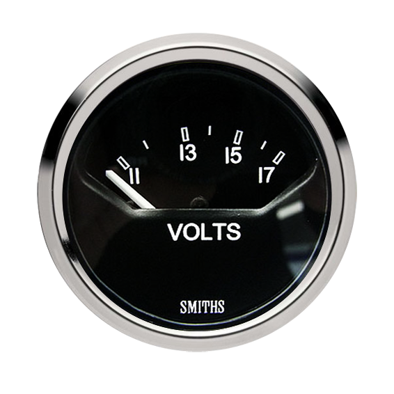 Voltmètre Smiths Cobra 52mm 12V