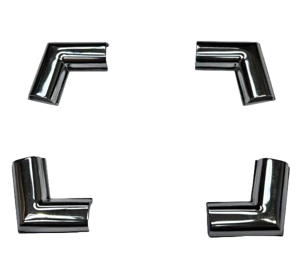 Coins Jonc Chrome Pare Brise Ford Cortina MK3 Taunus TC 1970-1975
