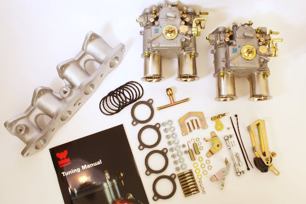 Kit Doubles Carburateurs WEBER 45 DCOE – Ford Xflow 1.6