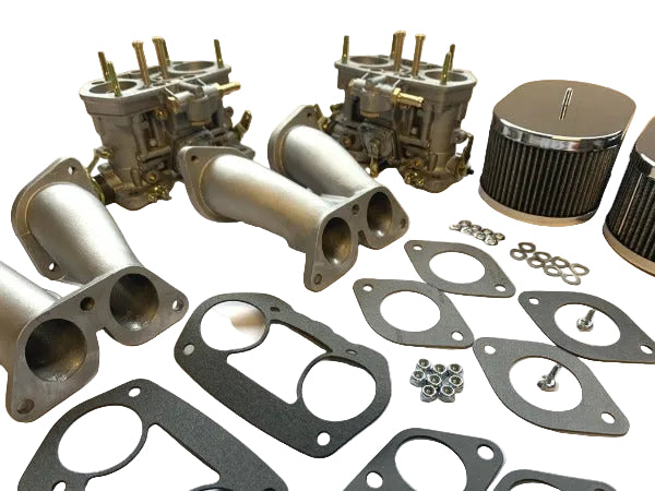 Kit Conversion 2 x Carburateurs WEBER 40 IDF PORSCHE 356/912 (Carburateur Zenith)