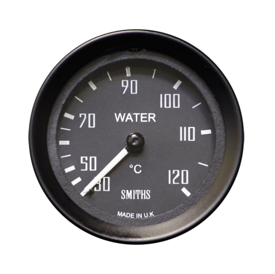 Manomètre Température d’Eau Smiths Classic GT40 52mm – 30-120°C
