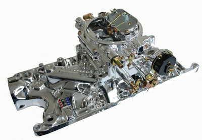 Kit conversion Carburateur Edelbrock 4 corps pour Ford V8 smallblock 289/302