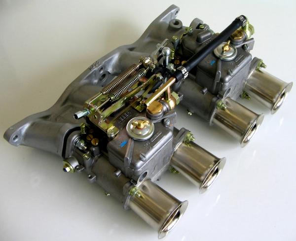 Doubles Carburateurs WEBER 45 DCOE avec pipe Admission Ford Pinto 2.0 OHC