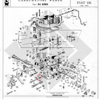 Ressort Vis rÃ©glage Weber 34 DMS