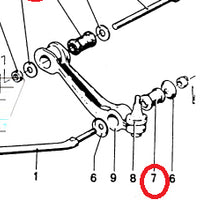 Silent Bloc bras suspension avants barre anti roulis BMW E21