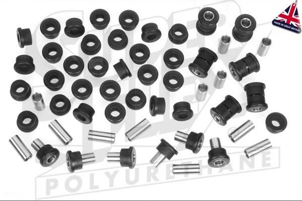 Kit Silent Bloc Polyurethane Wishbones Avant et Arriere TVR Serie M "early" (- mid 1972)
