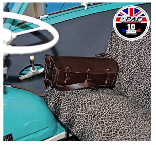 GUNSON 77127 Trousse à outils de cuir arrondie avec la ceinture d'épaule GUNSON 77127 Trousse à outils de cuir arrondie avec la ceinture d'épaule