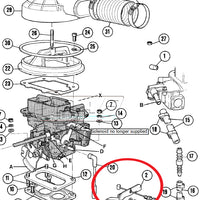 Support / Patte de fixation cable accélérateur kit conversion Carburateur Weber Suzuki Vitara / Samourai SJ413