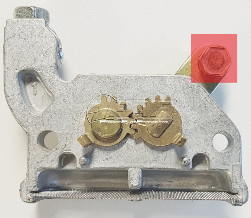 Starter cable retaining screw for WEBER DCOE carburetor