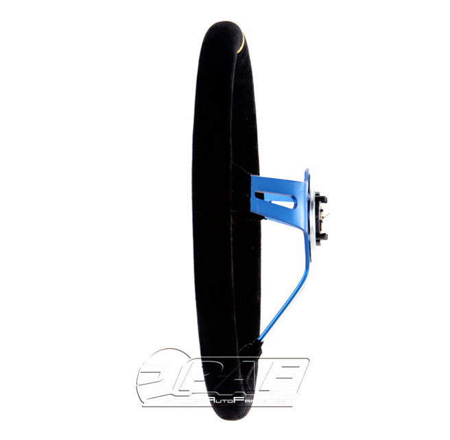 Volant MOMO MOD.08 Peau RetournÃ©e Bleu